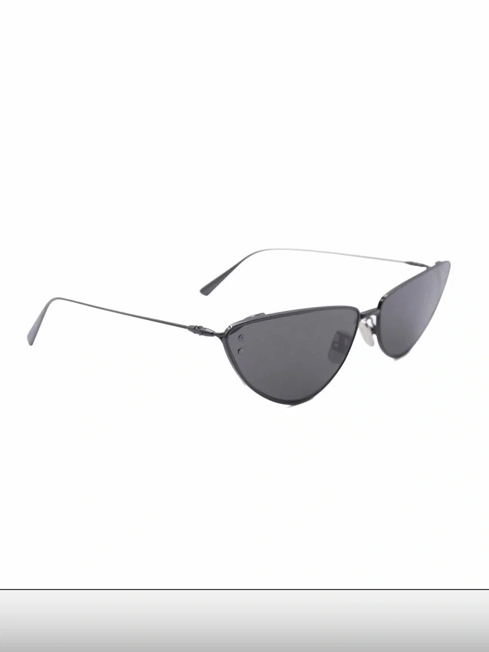 Dior Black Y2K Cat-Eye Sunglasses